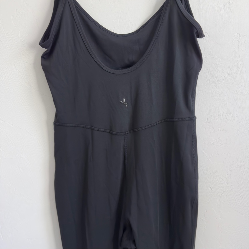 JoyLab Black Corset Flare Leg Jumpsuit Bodysuit Catsuit S - Picture 7 of 9